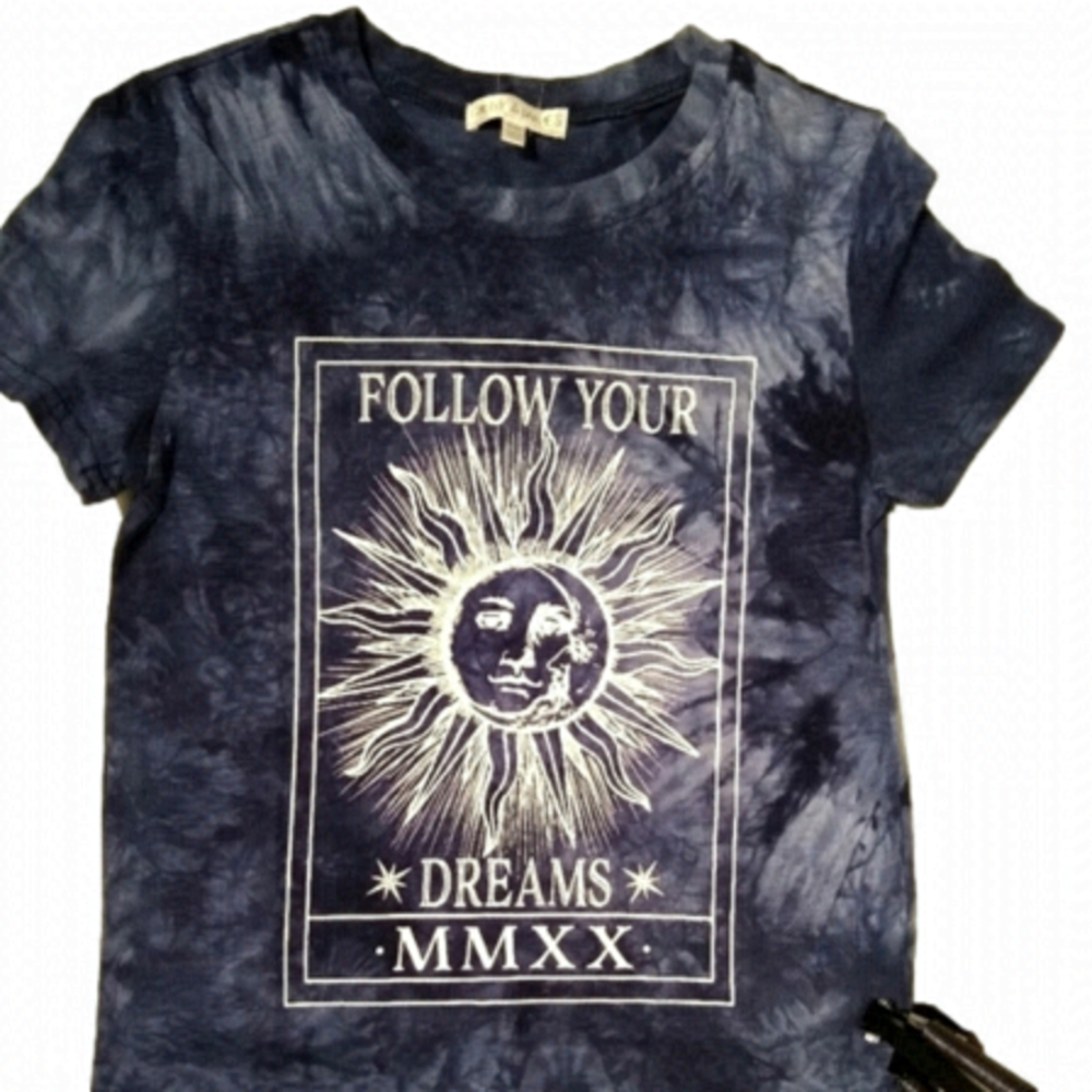 New Riley & James Sun & Moon Cotton T-shirt for kids, XXS